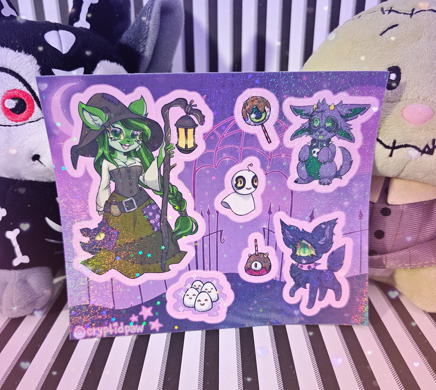 Neopets Haunted Woods Sticker Sheet