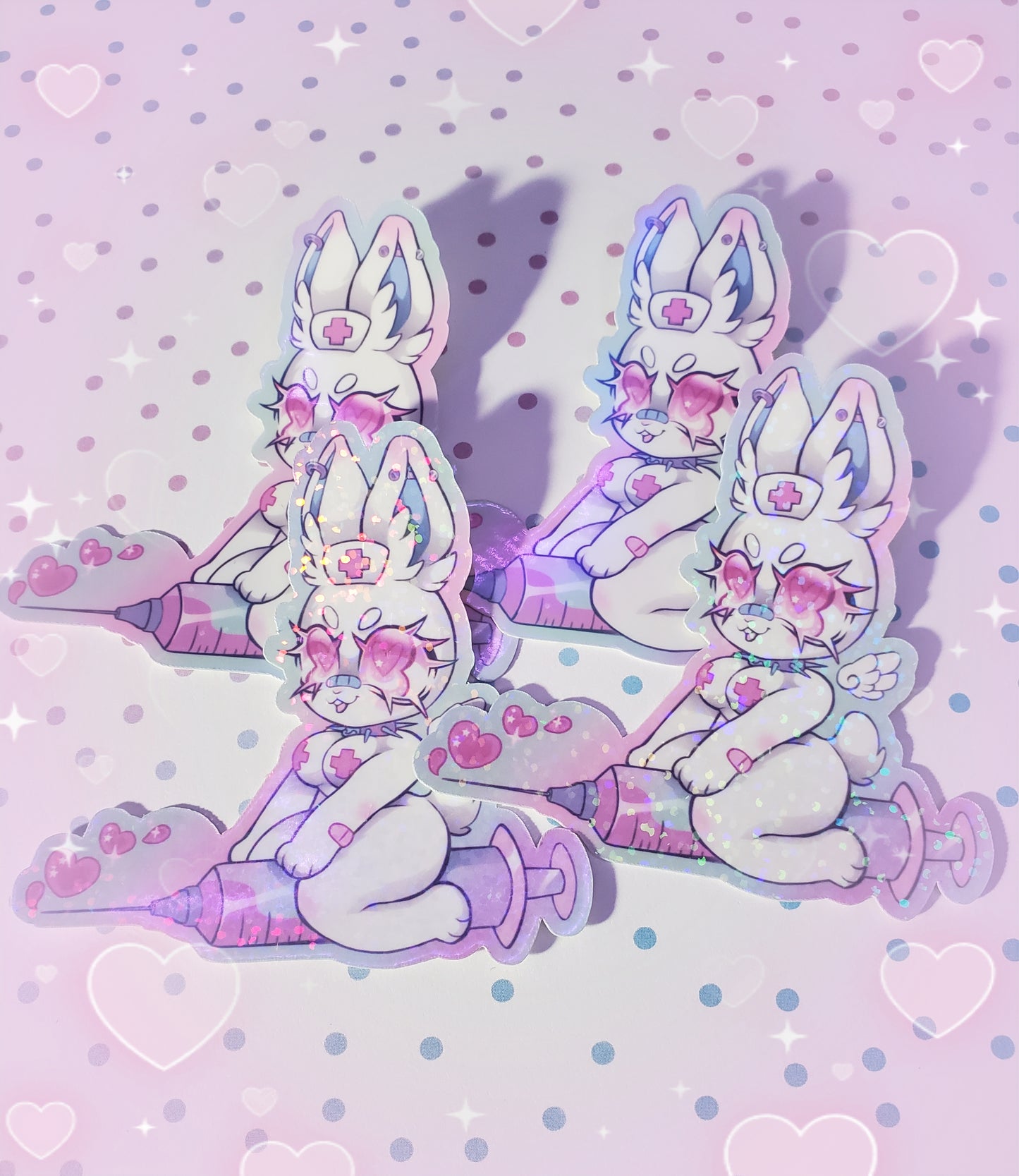 Nurse Bunny Sticker